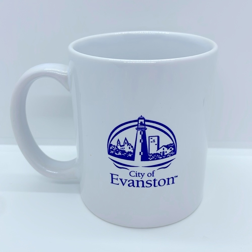 City of Evanston White Coffee Mug